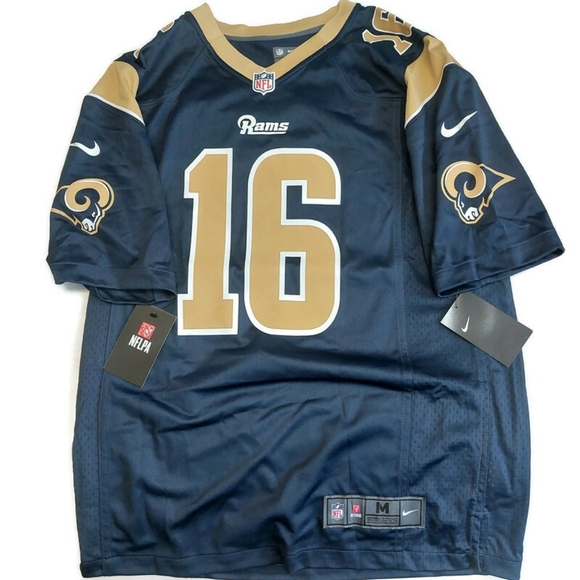 Nike Los Angeles Rams Jersey Mens Size S Jared Goff #16 On Field Blue - Picture 2 of 7